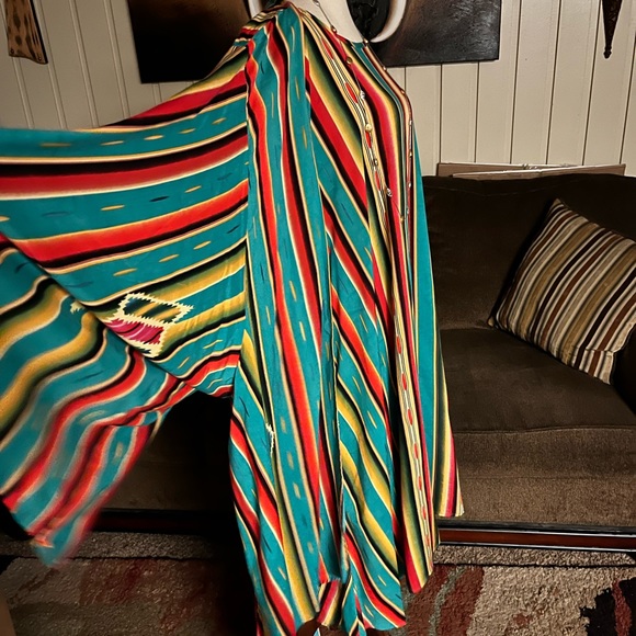 Lucky & Blessed • Size 3X • Boho • Dress/Cardigan Vest Set • Multi-Colors - Picture 10 of 16